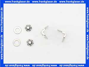 Mepa® TersoWALL Halter Abdeckblende UNTEN (Set a 2 Stück) 592004