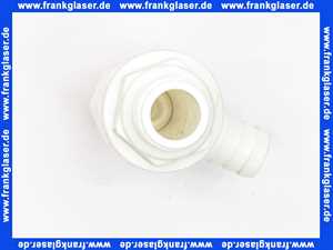 96.00025-1330 MHG MAN Spülhahn Siphon (PP, 3/4 Zoll) mit Schlauchtülle f. DUOMAT/HT