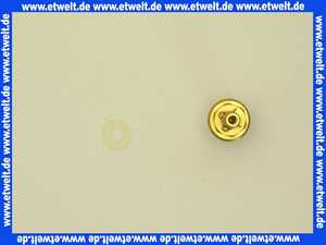 KC9010 Kera-Control Innenoberteil Hahnoberteil 3/8 90 Grad rechtsschließend kurze Spindel messing Metzger