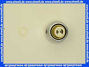 KC9015GB Hahnoberteil Oberteil 1/2 mit verchromtem Griff kalt Markierung blau Metzger