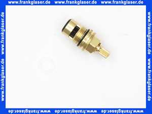 MT KC9015LI Kera-Kontrol Innenoberteil 1/2 90 Grad kurze Spindel messing linksschließend Metzger