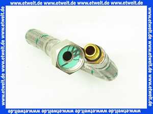 63450030 Neoperl® NEOFLEX Panzerschlauch DN 8 VS gerade: AG /IG M10 x 1 x 18 x 3/8 30cm