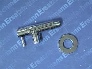 Nevis Designeckventil 1/2 x 3/8 ohne Quetschverschraubung