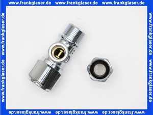 1222ELB Nil Gampper Eckventil NILplus 3/8 , kurz ELB-Verschraubung NILplus forte 3/8