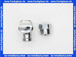 1222ELB Nil Gampper Eckventil NILplus 3/8 , kurz ELB-Verschraubung NILplus forte 3/8