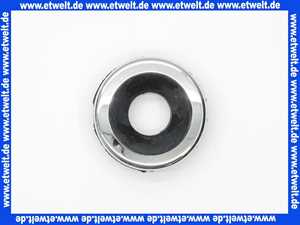 188 Nil Gampper WC-Verb. für Spülr. (Euro-WC) d:28x26 + d:32x30 mm, mit Rosette