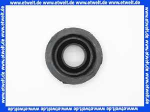 188 Nil Gampper WC-Verb. für Spülr. (Euro-WC) d:28x26 + d:32x30 mm, mit Rosette