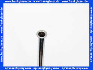 200346 Nil Gampper Urinalspülrohr d:18x16,5x300 mm gerade, Kupfer verchromt