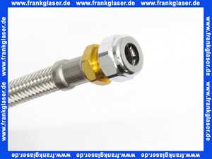 563 Nil Gampper Flexschl. ÜM 3/8 , Verschr. 3/8 x d: 10 mm, L: 300 mm, Verdrehsicherung