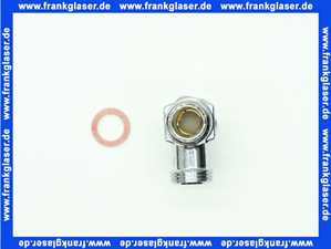 5943 Nil Gampper T-Verschr. 3/8 , ÜM 3/8 ohne Quetschverschraubungen