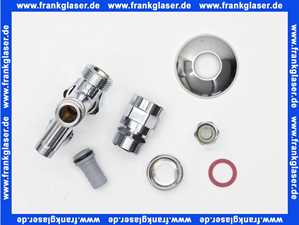 6826 Nil Gampper Kombi-EV NILplus 1/2 selbstdichtend mit Rückflussverhinderer + Rohrbelüfter, Anschluss 1/2 Zoll verchromt