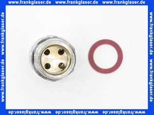 6900 Nil Gampper Rohrbelüfter 3/4 gem. DIN 3266, verchromt