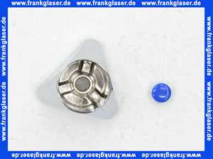 700050 NIL Dreikantgriff Metall, für 1/2 Zoll Sanitäroberteil Dreknopf Griff verchromt