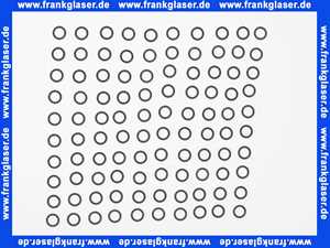 O-Ring Dichtung Dichtring 9,25x1,78 mm NBR (100 Stück)