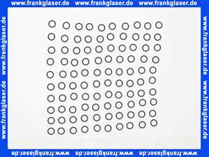 O-Ring Dichtung Dichtring 11,00x2,00 mm NBR (100 Stück)