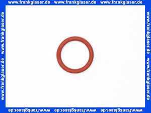 O-Ring Dichtung Dichtring 25,00x4,00 mm Silikon 70°Shore rot