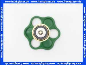 Oberteil mit Handrad 3/4 Zoll messing für Freistromventil DIN-DVGW