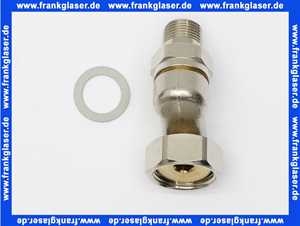 Oventrop S-Anschlussverschraubung DN20, G3/4 AG x G1 ÜM, flachdichtend 1019498