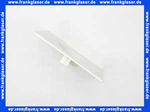 Oventrop Abdeckplatte für Unibox Einzelraumregelung,Bautiefe 110mm, weiß 1022691