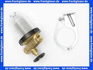 Oventrop Heizölfilter-Einstrang Oilpur E A 2x3/8 IG,Nickels. 100-150my 2123103