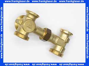 Oventrop Dreiwegemischventil mit T-Stück 4723050