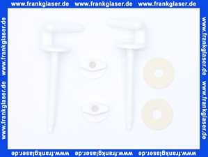 7.9056-0102 Pagette Scharnier Kunststoff weiss für WC Sitz Exclusiv