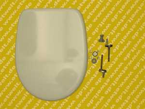 794980202 Pagette WC-Sitz V.I.P. mit Deckel und Steckbefestigung, weiss