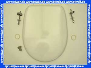 794981902 Pagette WC-Sitz VIP New weiss inkl. Scharnier und Puffern