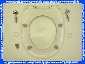 794981902 Pagette WC-Sitz VIP New weiss inkl. Scharnier und Puffern