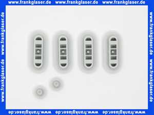 799990100 Pagette Pufferset 1 für Standard WC-Sitze bestehend aus 4 Sitz-Puffer und 2 Deckel-Puffer
