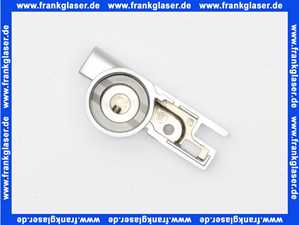 104377MC Palme Scharnier links unten für Concept Duschabtrennung MattVerchromt