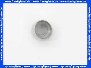 Kappen Gleiter für Rundrohre 18 mm Rohr-Außendurchmesser Polyethylen grau Gesamthöhe 22,5 mm