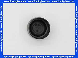 Kappen Gleiter für Rundrohre 30 mm Rohr-Außendurchmesser Polyethylen schwarz Gesamthöhe 25 mm