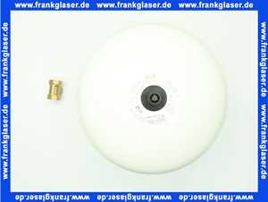 7307800 Reflex Membran-Ausdehnungsgefäß Refix DD, weiß, 10 bar, Vordruck 4 bar, 12 Liter