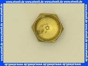 Kappe Rotguss 3/8 Zoll