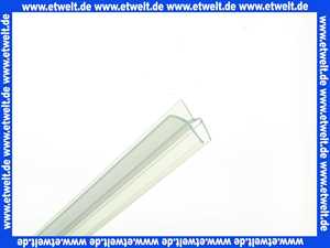 1150003632 Roth Ersatzteil Glasduschen Laguna2 Wannendichtung Länge 1300mm transparent Fünfeck