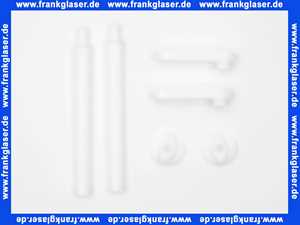 0102000 SANIT Befestigungsset für Betätigungs platten für 2-Mengen-Spülung