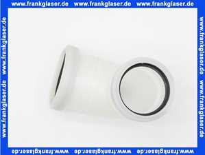 0123600 SANIT Spülbogen mit Rundring BH 820mm
