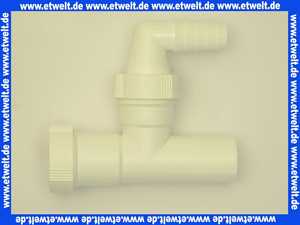 0137900 SANIT Zwischenstück für Tropfwasser anschluss,für Badewannen
