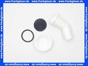 0143500 SANIT Geräteanschlusstülle 135 Gr x G 1 mit Dichtring und Überwurfmutter