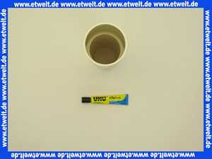 Sanit Verlängerungsrohr d:44 300mm weiß 01465010000