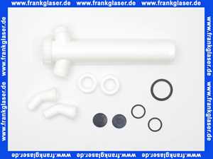 Sanit Anschlussrohr G1 1/2x250x40 mit 2x Geräteanschluss 01478000000