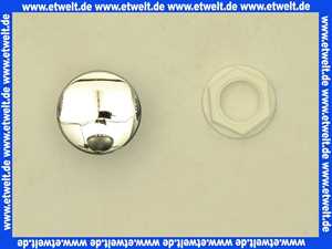 Sanit Hahnlochstopfen chrom 01541810000