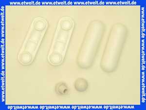 0177601 SANIT Pufferset für WC-Sitz 4000 und 5000, alpin-weiß