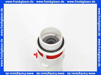 0195000 SANIT Ablaufgarnitur inkl Nieder- und Füllventilhalter, mittlere Reviöffnung