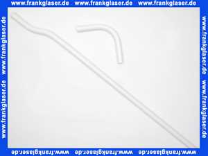 Sanit Spülrohr mit Bogen Spülkasten junior jet weiß 01A02010099