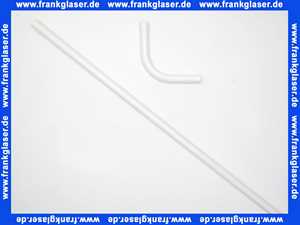 Sanit Spülrohr mit Bogen Spülkasten junior jet weiß 01A02010099