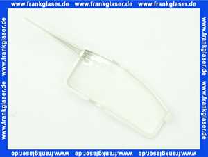 0215101 SANIT Taste 2V groß für Spülkasten 961C-2V, alpin-weiß