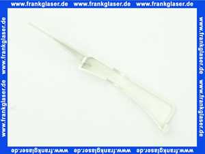 0215201 SANIT Taste 2V klein für Spülkasten 961C-2V, alpin-weiß