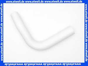 Sanit Spülbogen d:50x44 rechts versetzt 80mm weiß 02180010000